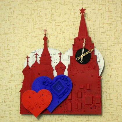 Часы "Московское время"